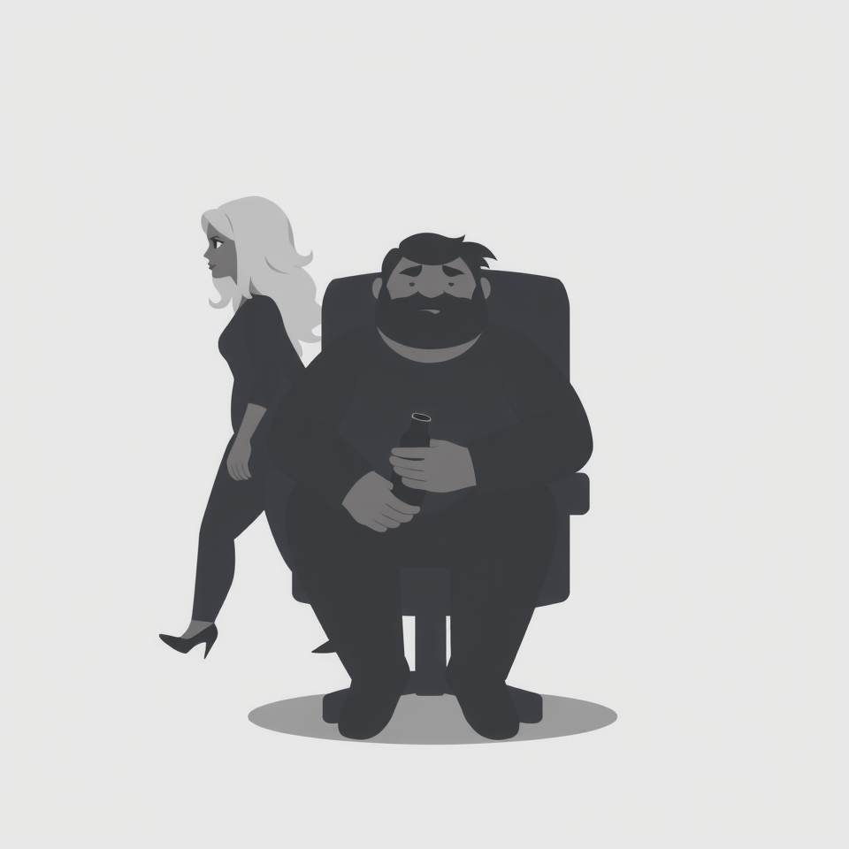 drinking man Blank Meme Template