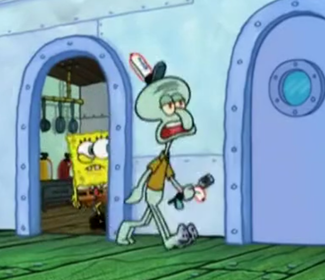 Squidward Blank Meme Template