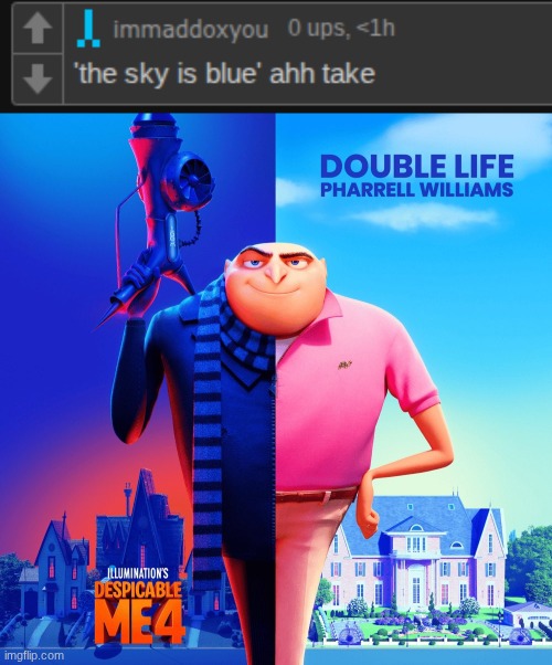 mf was just defending it a second ago | image tagged in double life | made w/ Imgflip meme maker