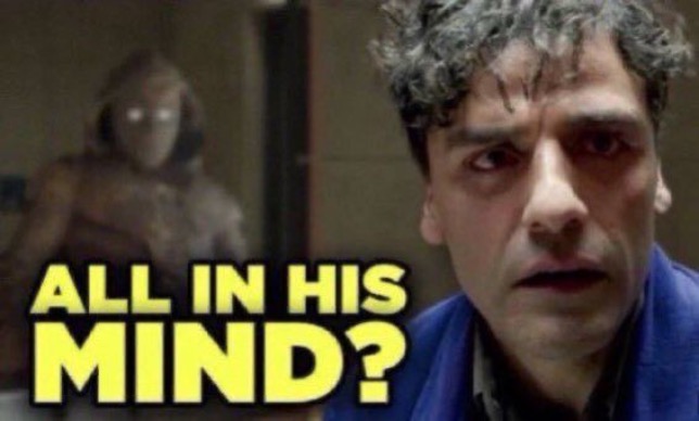 all in his mind? | image tagged in all in his mind | made w/ Imgflip meme maker