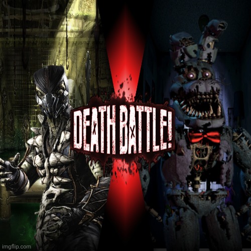 Reptile vs nightmare bonnie (mortal kombat vs five nights at freddy's) | death battle | image tagged in mortal kombat,five nights at freddy's,death battle,remake | made w/ Imgflip meme maker
