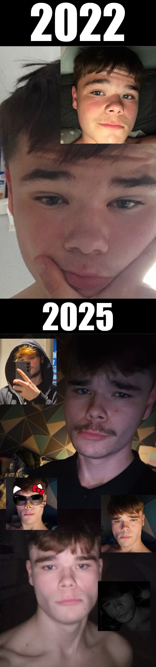★☆★☆★ | 2022; 2025 | image tagged in drizzy text temp | made w/ Imgflip meme maker