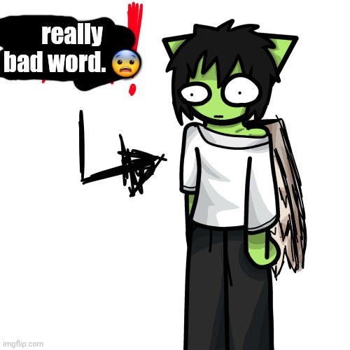 haha. auslop. | really bad word. 😨 | made w/ Imgflip meme maker