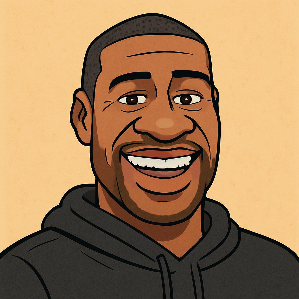 george floyd smiling Blank Meme Template