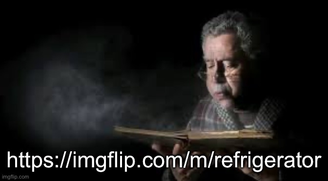 Ts so unc | https://imgflip.com/m/refrigerator | image tagged in blowing dust off book guy | made w/ Imgflip meme maker
