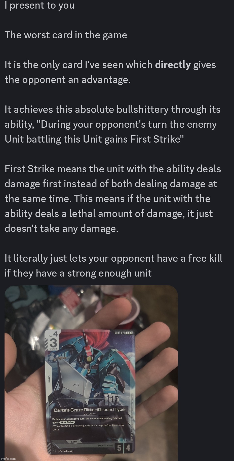 Gundam card game stuff | made w/ Imgflip meme maker