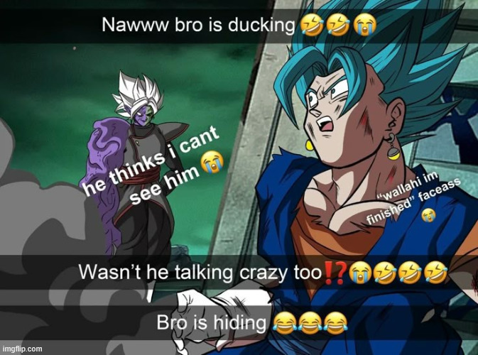 Naww bro is ducking | image tagged in naww bro is ducking | made w/ Imgflip meme maker