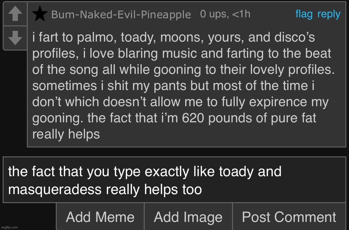 Remember that pineapple (toady) also said this | made w/ Imgflip meme maker