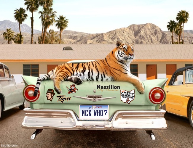 massillon tigers meme | ? | image tagged in memes,massillon,tigers,high school,sports,nfl memes | made w/ Imgflip meme maker