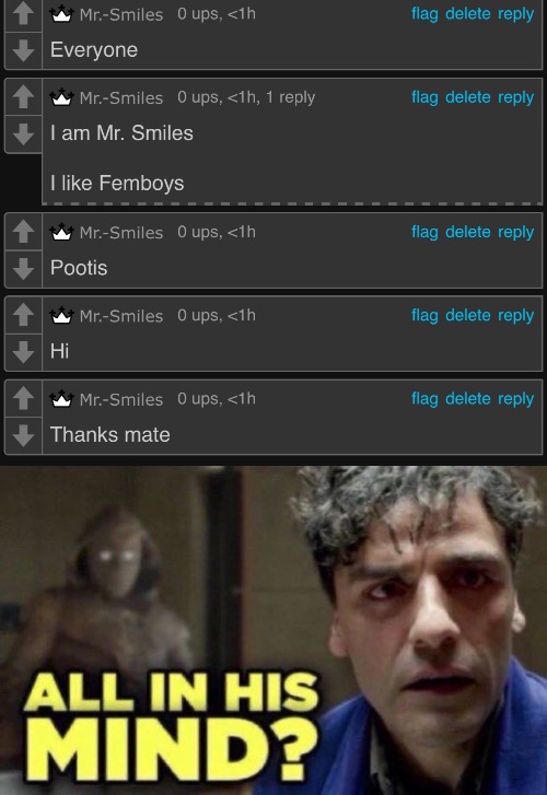 who is he talking to lmao | image tagged in all in his mind | made w/ Imgflip meme maker