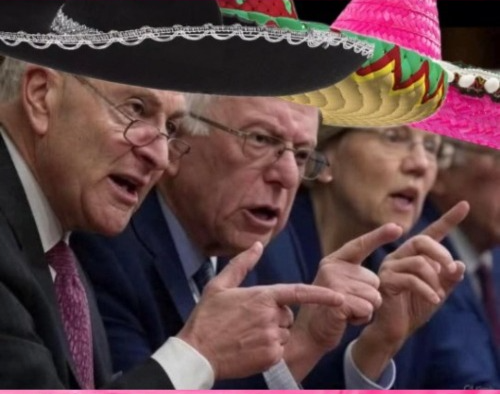 Sombreros Democrats Blank Meme Template