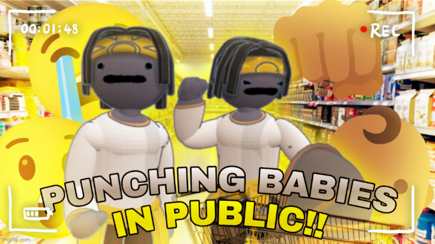 Amari Russo punching babies in public | image tagged in amari russo punching babies in public | made w/ Imgflip meme maker