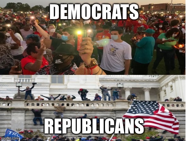 Now which party seems like the one of common sense? | DEMOCRATS; REPUBLICANS | made w/ Imgflip meme maker