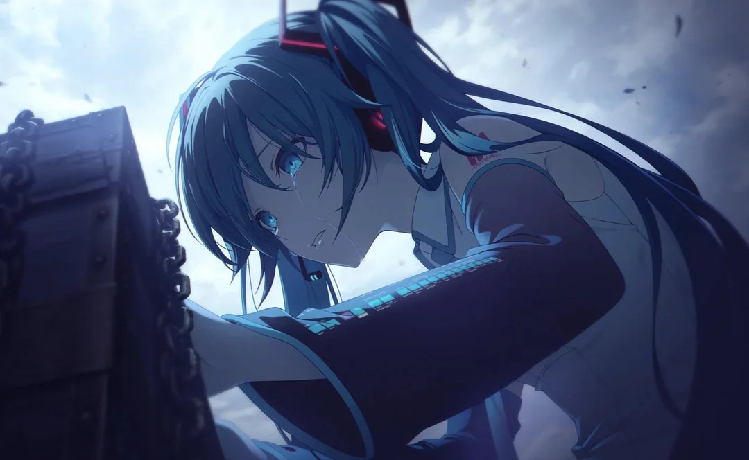 broken miku Blank Meme Template