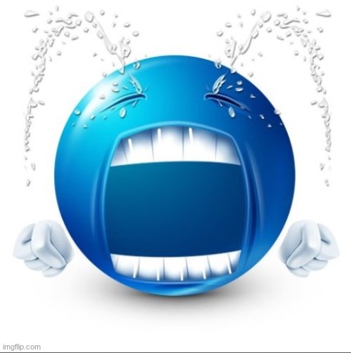 comment ts when dumbass drama | image tagged in crying blue guy | made w/ Imgflip meme maker