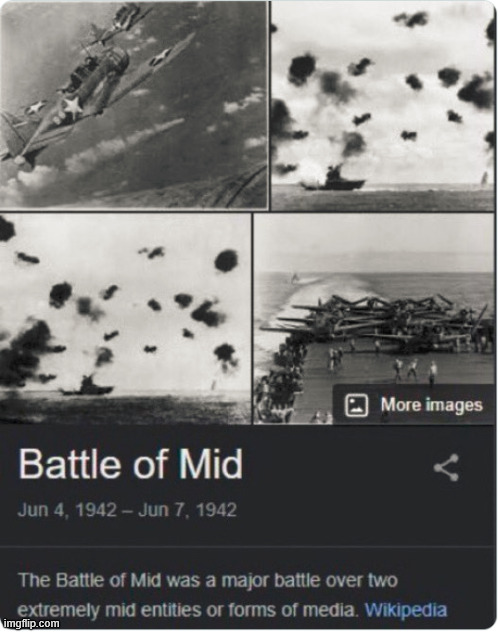 . | image tagged in battle of mid | made w/ Imgflip meme maker