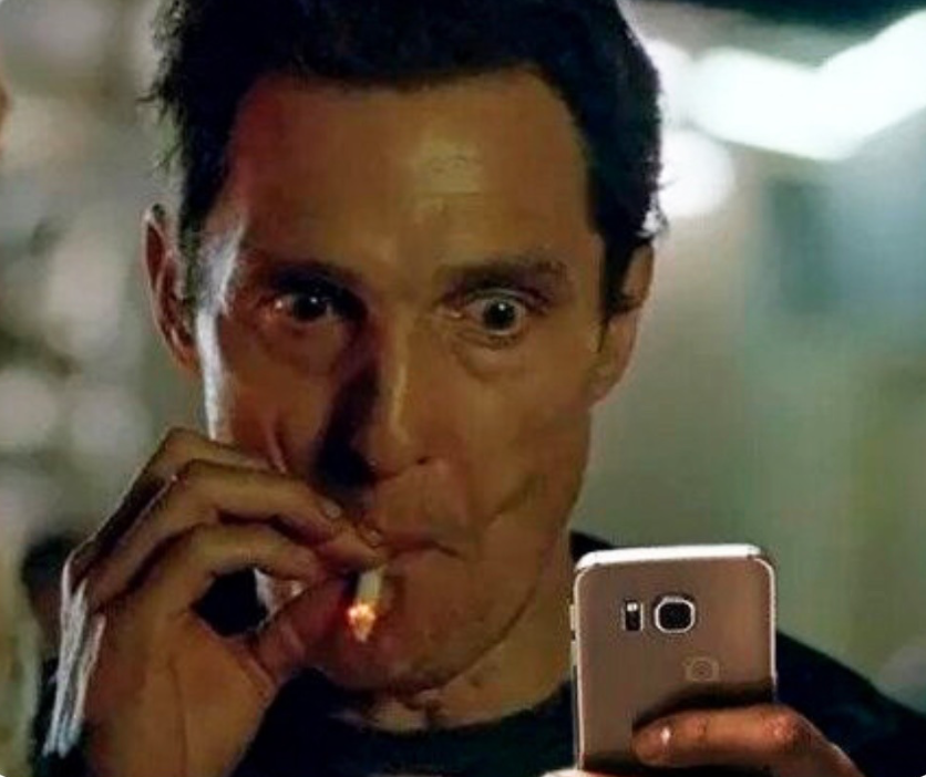 Mathew McConaughey Blank Meme Template