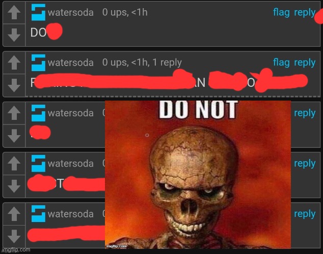 do not | image tagged in watersoda | made w/ Imgflip meme maker