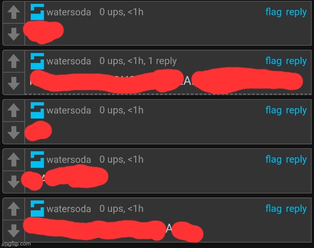 A | image tagged in watersoda | made w/ Imgflip meme maker