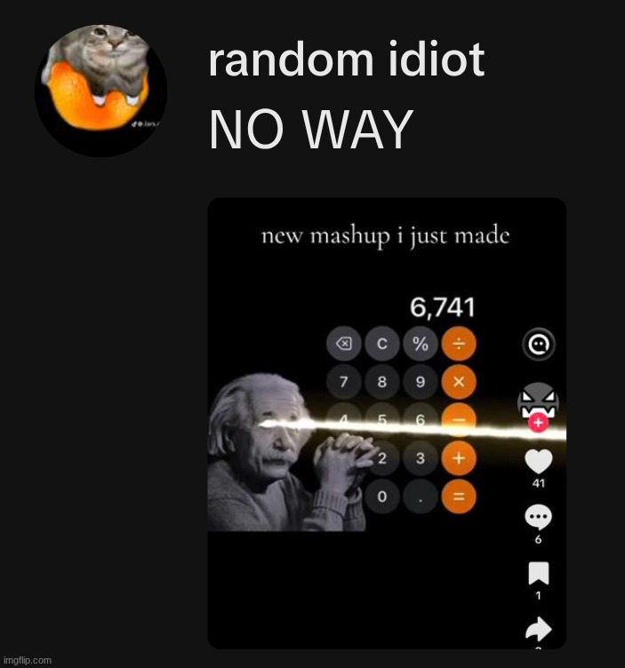 comment on a tiktok i made | made w/ Imgflip meme maker
