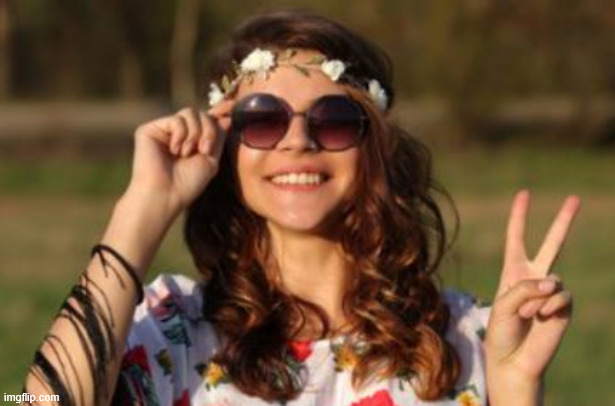 Even hippies know there are only two genders | image tagged in memes,politics,2 genders,funny,hippies | made w/ Imgflip meme maker