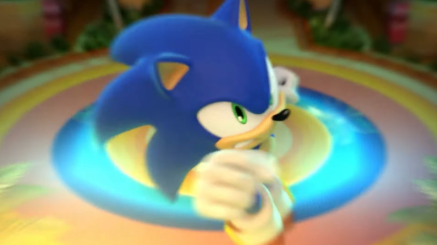 High Quality Sonic Punching Blank Meme Template