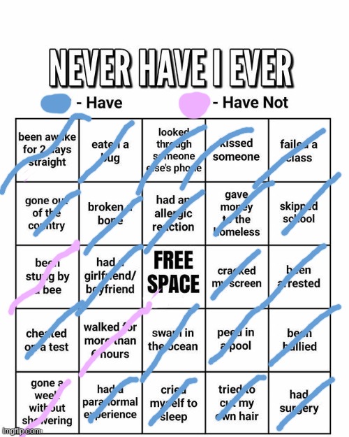 Never have I ever | image tagged in never have i ever | made w/ Imgflip meme maker