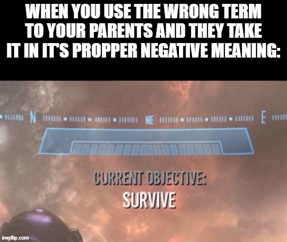 But... It is not like that! I swear I mistranslated something in my head! I still remember to keep our promise!!! | WHEN YOU USE THE WRONG TERM TO YOUR PARENTS AND THEY TAKE IT IN IT'S PROPPER NEGATIVE MEANING: | image tagged in argument,gone wrong,memes,misunderstanding,parents,such is life | made w/ Imgflip meme maker