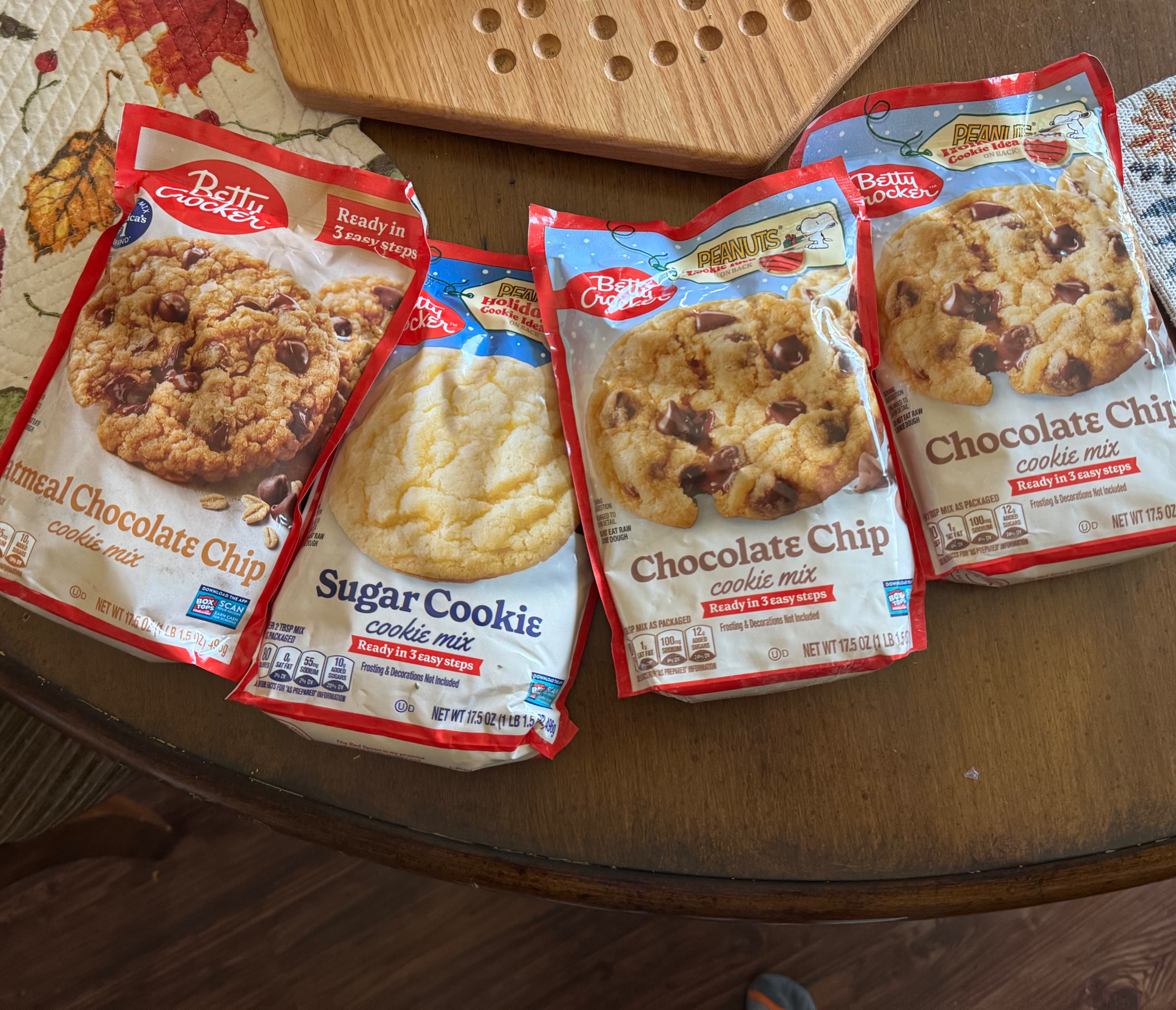 Betty Crocker cookie mixes Blank Meme Template