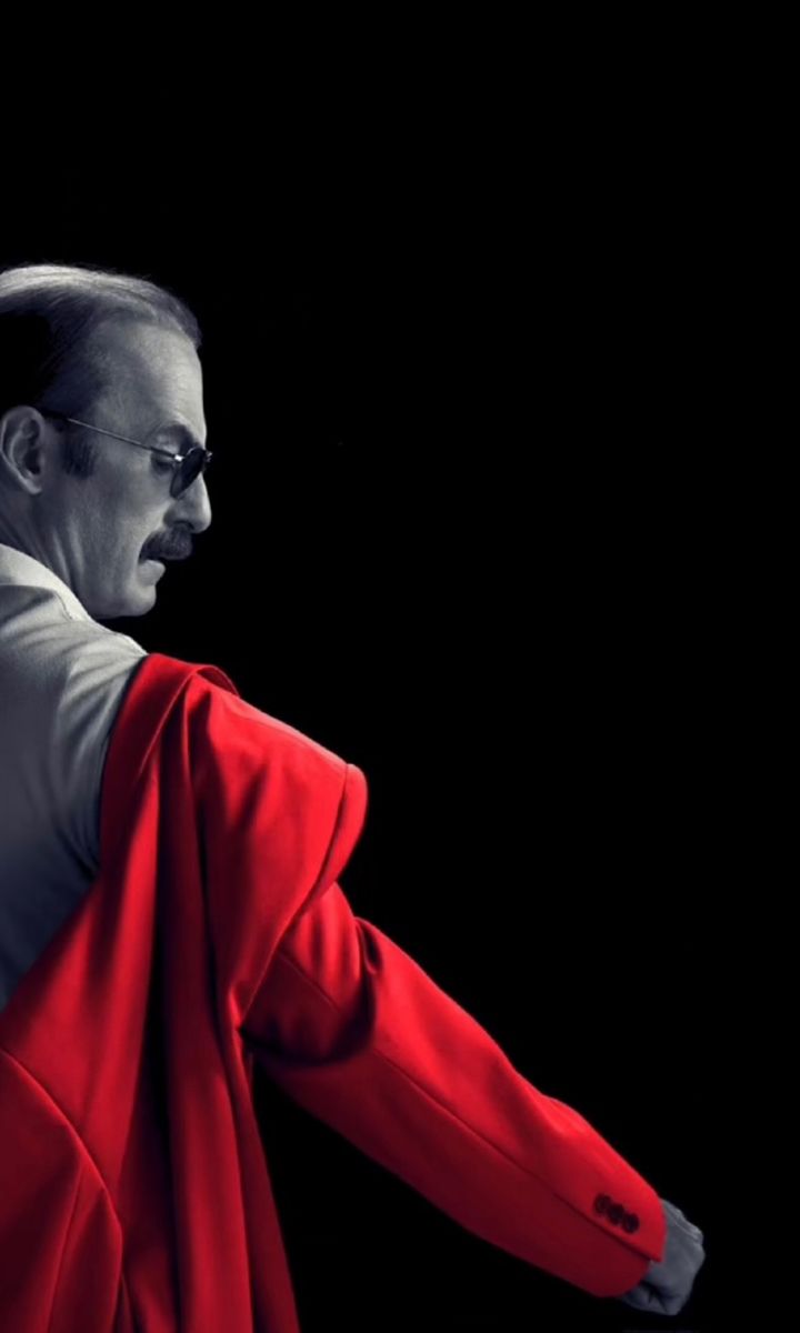 Saul Goodman with red coat Blank Meme Template