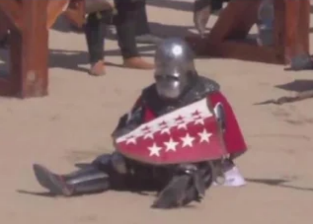 Sad Crusader Blank Meme Template