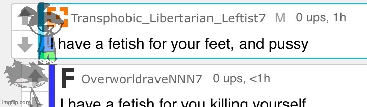 literally them (mod note: I have a fetish for murdering 7) | made w/ Imgflip meme maker