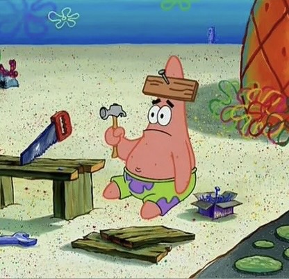 Patrick Star Blank Meme Template