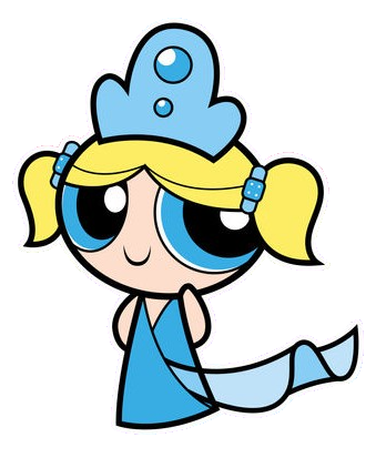 Princess Bubbles Blank Meme Template