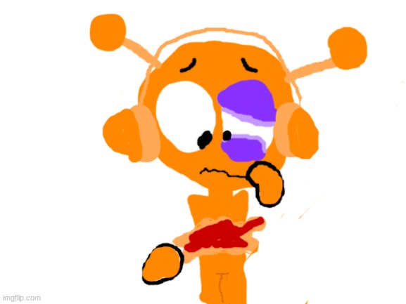 oren sprunki but sky's crazy | image tagged in blank white template | made w/ Imgflip meme maker