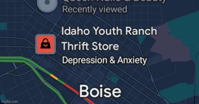 Mentally ill thrift store | made w/ Imgflip meme maker