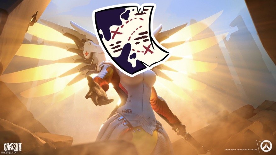 Mercy | image tagged in mercy | made w/ Imgflip meme maker