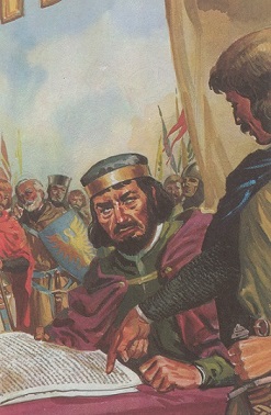 King John Magna Carta Blank Meme Template