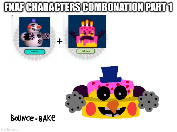 I will be combining fnaf characters into 1 combo each day tell me about this | FNAF CHARACTERS COMBONATION PART 1 | image tagged in fnaf,combo,fusion,memes,fnaf world,spin the wheel | made w/ Imgflip meme maker