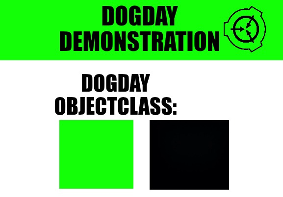 Dogday safe Blank Meme Template