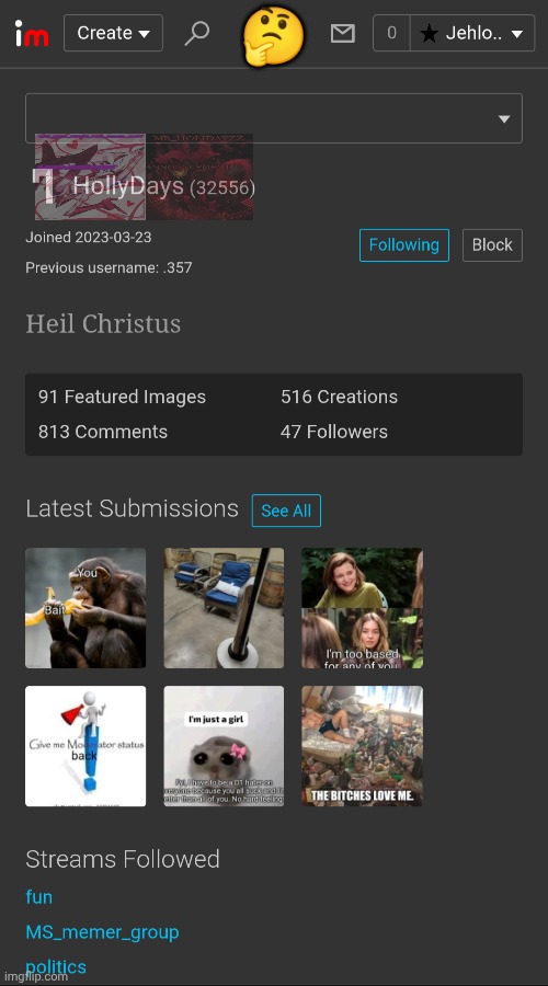 who is blud | 🤔 | made w/ Imgflip meme maker