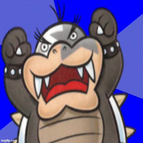 morton koopa icon | image tagged in video games,super mario,morton koopa,icons,gaming | made w/ Imgflip meme maker