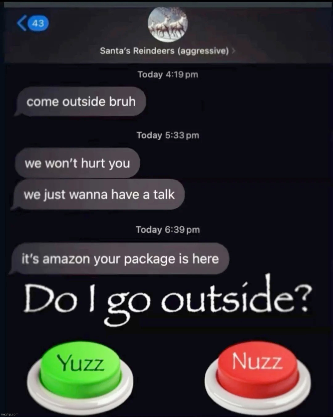 made w/ Imgflip meme maker