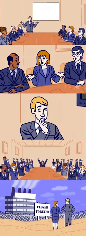 Bad business ideas Blank Meme Template