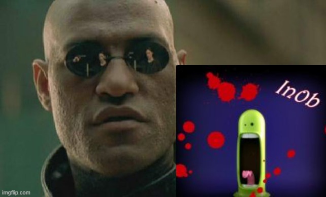 COOL EPICTURE ON RIGHT | image tagged in memes,matrix morpheus | made w/ Imgflip meme maker