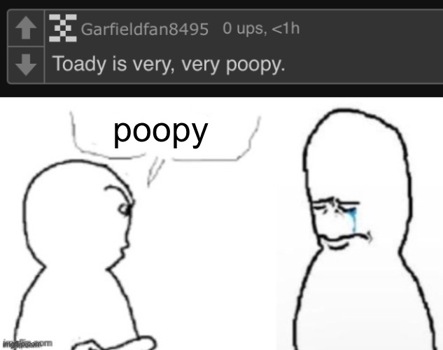 q | poopy | made w/ Imgflip meme maker