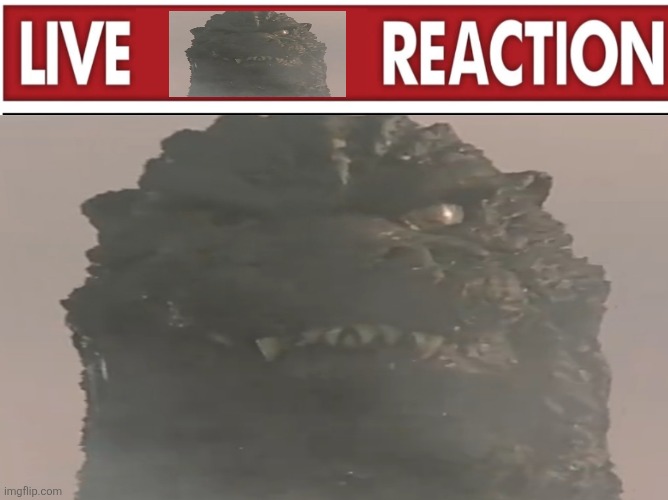 Gojira reaction | image tagged in godzilla,meme,yes | made w/ Imgflip meme maker