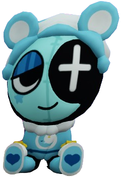 Sleepy Bear Astro Plush Blank Meme Template