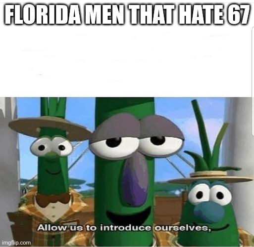 FLORIDA MEN THAT HATE 67 | image tagged in allow us to introduce ourselves | made w/ Imgflip meme maker