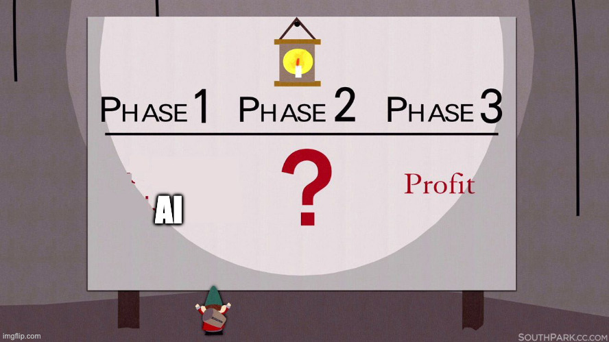 South Park Underpants Gnomes | AI | image tagged in south park underpants gnomes | made w/ Imgflip meme maker